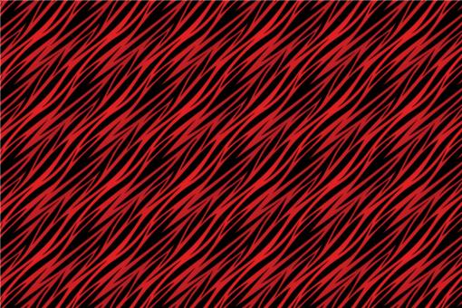 Satin-Stoff - Baby-Zebra Rot