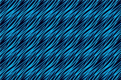 Allround-Stoff - Baby-Zebra Blau
