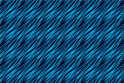 Satin-Stoff - Baby-Zebra Blau