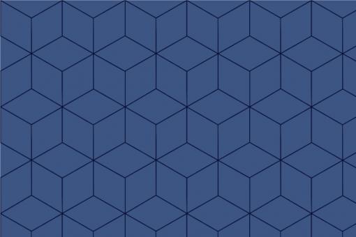 Nano-Softshell - Geometric Blau/Dunkelblau