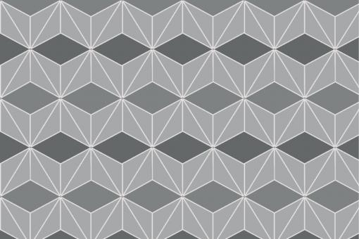 Möbel-Samtstoff - Grafische Musterung Grau
