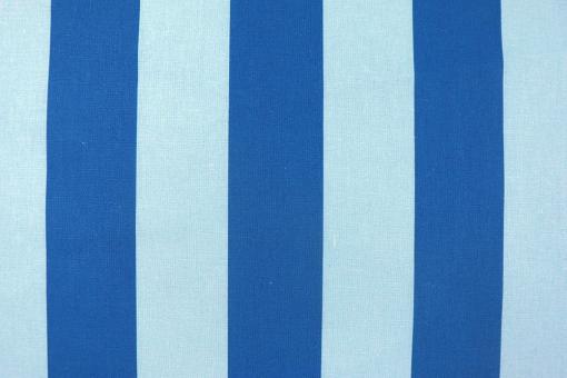 Baumwollstoff Bicolor - Blau/Hellblau 