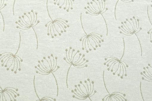 Pusteblumen-Schirmchen - Deskostoff Jacquard - Creme/Beige 