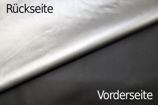 Chintz-Bekleidungsstoff - Schwarz/Silber 