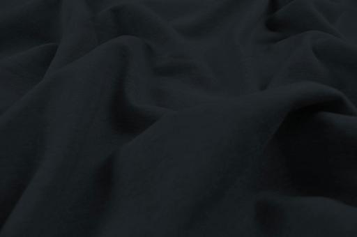 Flausch-Sweat - Melange Dunkelblau