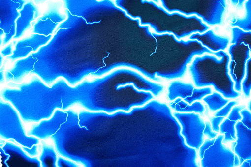 Tanzkleiderstoff - Thunderstorm 
