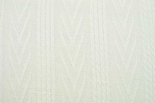 Sweatshirt-Stoff - Zopfmuster Janne Creme        