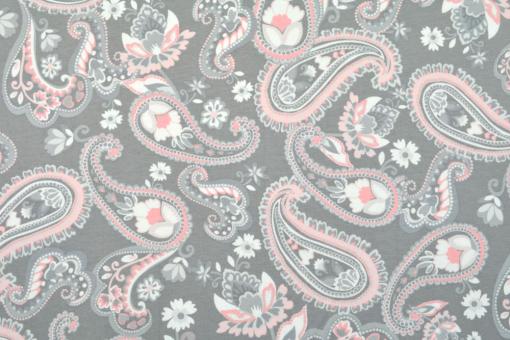 Jerseystoff - Paisley-Muster 