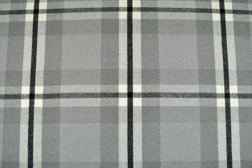 Wärmegardinenstoff – Scottish Feeling  - Grey 