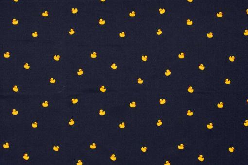 Badehosenstoff - Quack Navy 