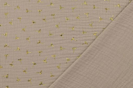 Musselin - Dandelion - Taupe 