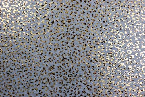 Alpen-Fleece - Luxury Leo - Grau/Gold 