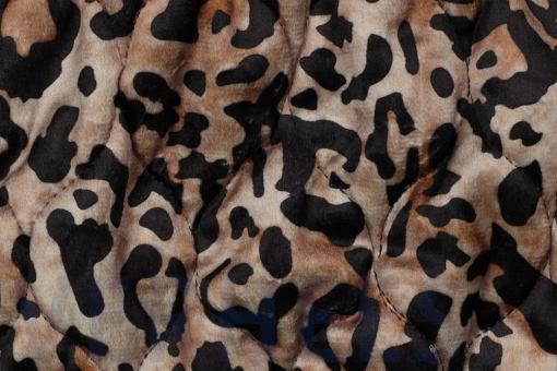 Steppstoff Velours - Leo-Love 