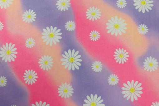 Badeanzugstoff - Gradient Flowers 