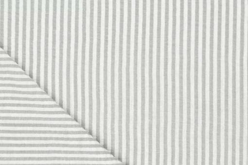 Leinen-Look - Stripes of Breeze - Grau 