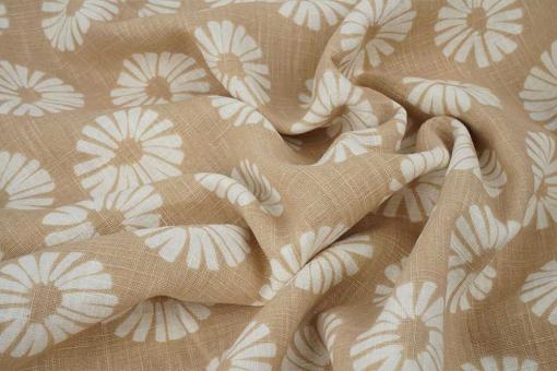 Leinen gewaschen - Linette - Beige 
