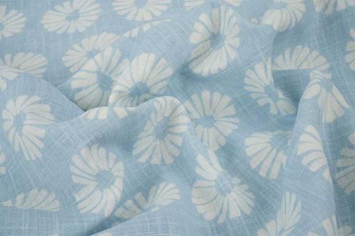 Leinen gewaschen - Linette - Hellblau 