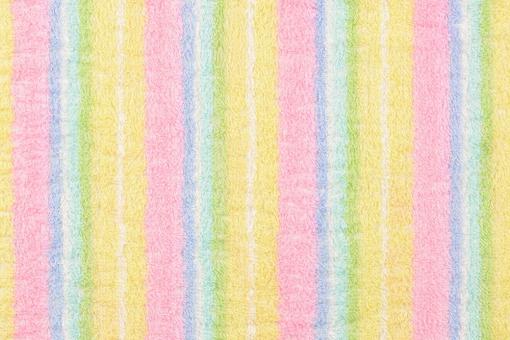 Frottee - Breite bunte Streifen 
