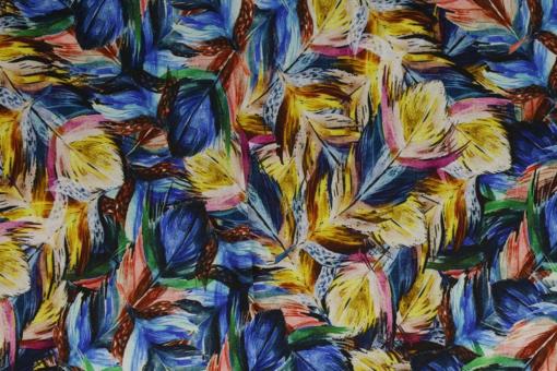 Viskosestoff Digital - Art Feathers 
