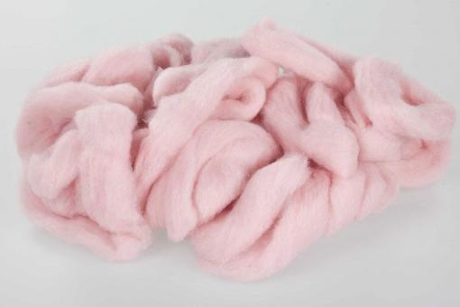 Wollstrang 3-4 cm stark - 10 m Paket Rosa