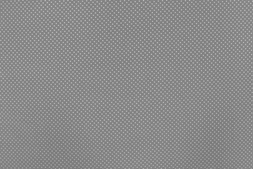 Patchwork-Stoff Classic - Pünktchen - Hellgrau/Weiß 