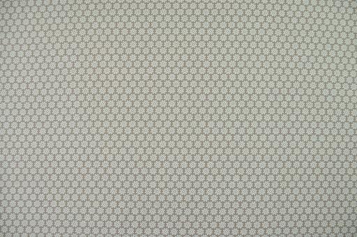 Baumwolle Blütenmeer - Grau/Weiß 