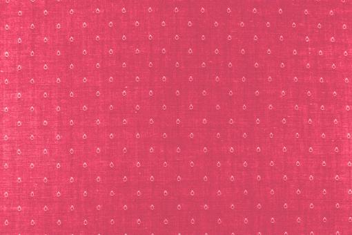 Baumwolle Gotita - Tröpfchen - TwoTone Pink/Weiß