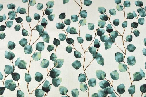 Dekostoff - Eukalyptusblätter 