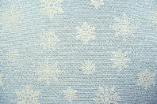 Snowflake - Glitzer-Jacquard - Hellblau 