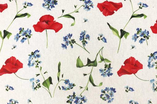 Dekostoff Recycling - Sommerwiese - 280 cm 