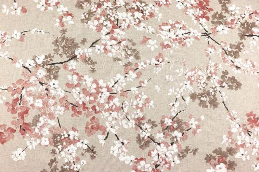 Deko-Stoff Leinenoptik - Fuji Garden - 280 cm 