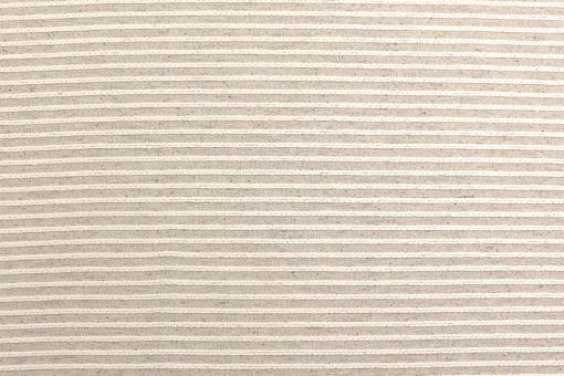 Jacquard-Stoff in Leinenoptik mit feinen Zopf-Streifen - 280 cm 