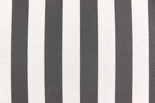 Dekostoff mit Blockstreifen - Grau - 280 cm breit 