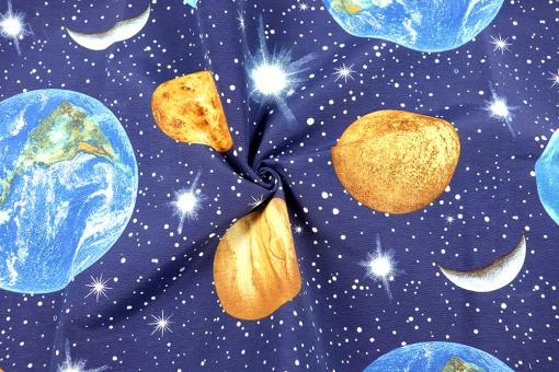 Dekostoff - Weltall - 280 cm breit 