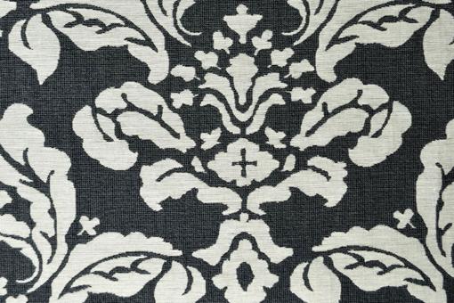 Jacquard - Louis Philippe - Schwarz 