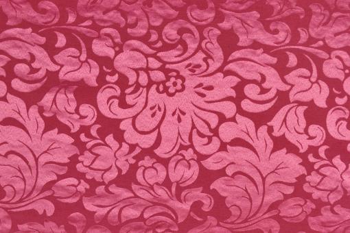 Deko-Stoff premium - Barock-Ornamente - 270 cm - Pink 