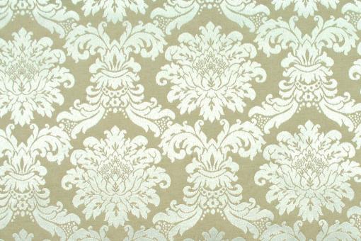 Dekostoff Jacquard - Baronesse Claire - Beige 