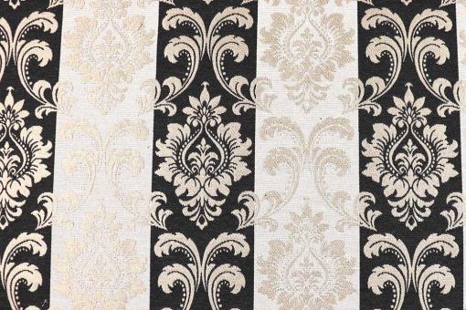 Jacquard beidseitig - Barock-Streifen 