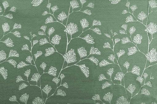 Jacquard-Dekostoff  - Eden - Grün 