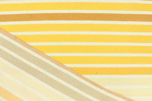 Jacquard-Dekostoff - 280 cm - Sonnige Streifen 