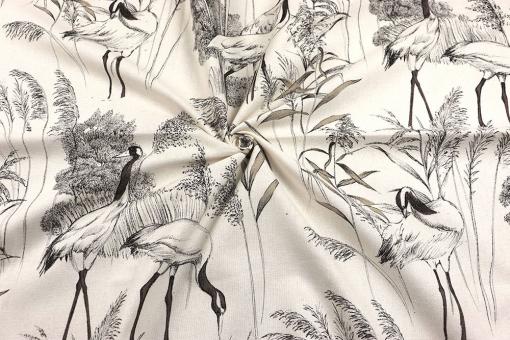 Dekostoff deluxe - Asia Kranich 