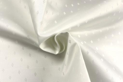 Damast teflonbeschichtet - Rauten-Muster- Creme 