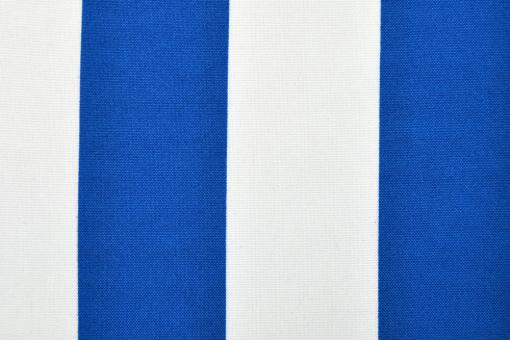 Allroundstoff - Streifen breit - Blau/Weiß 