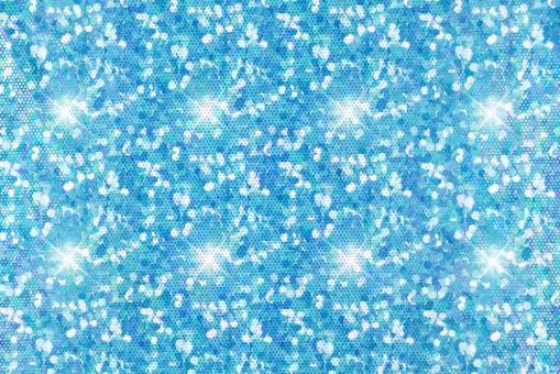 Tanzkleiderstoff - Hologramm-Effekt - Blue Glamour 
