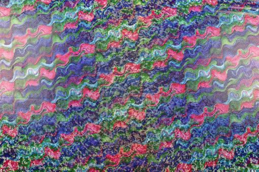 Tanzkleiderstoff - Hologramm-Effekt - Glitter Dream 