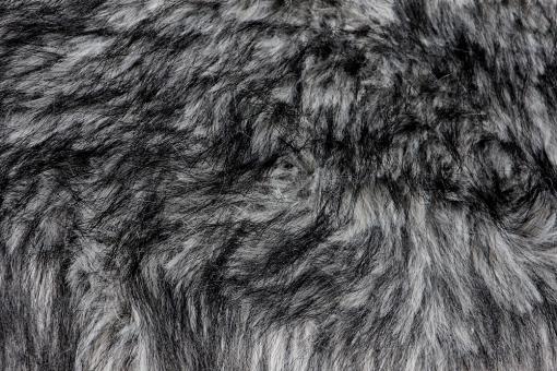 Kunstpelz - Dark Wolf 