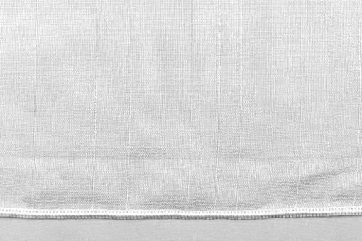 Gardinenstoff Saturn - 260 cm - Bleiband - Weiß transparent 