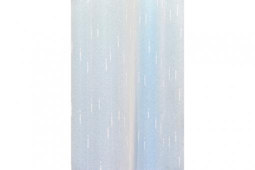 Gardine Viborg - 280 cm - Bleiband - Weiß transparent - 1,0 Meter 