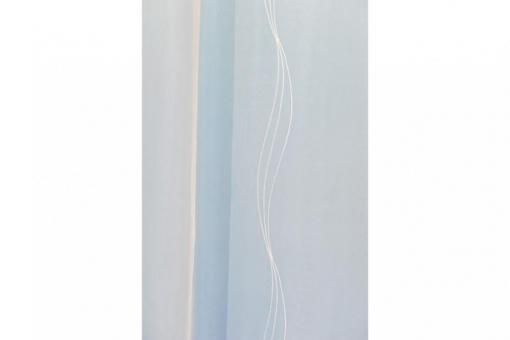 Voile Schluchsee - Weiß transparent - 290 cm hoch 