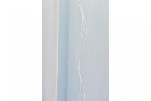 Voile Schluchsee - Weiß transparent - 290 cm hoch 